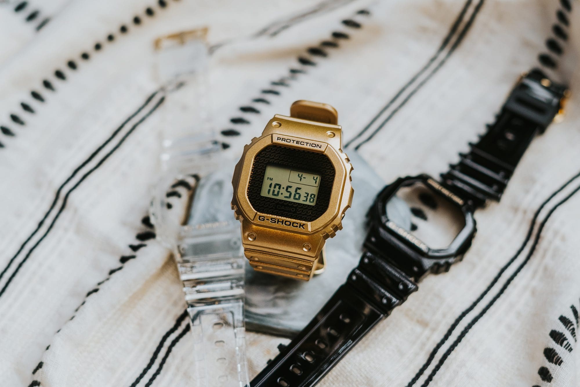 G shock store 5600 gold